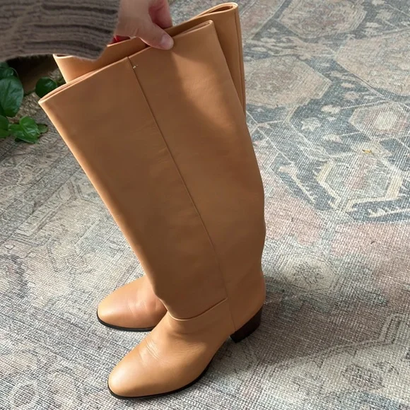 J. Crew Camel Heeled Boots - Picture 9 of 11